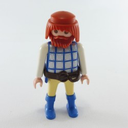 Playmobil 26866 Playmobil Homme Viking Jaune et Bleu Bottes Bleues