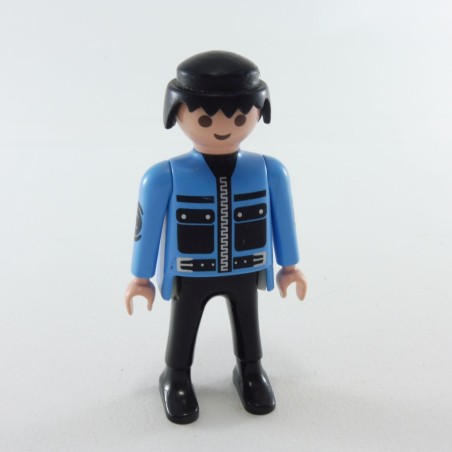 Playmobil 26842 Playmobil Black and Blue Man with Black Pockets