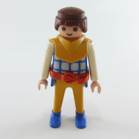 Playmobil 26870 Playmobil Viking Man Yellow and Blue Hood Yellow