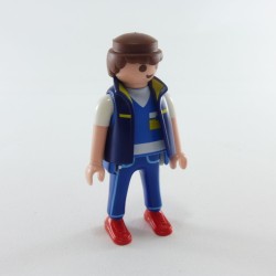 Playmobil 26847 Playmobil Blue and White Man with Blue Vest