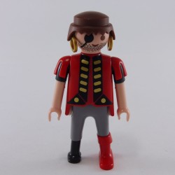 Playmobil 24523 Playmobil Male Officer Pirate Captain with Wood Leg