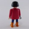 Playmobil Homme Capitaine Pirate Rose et Bleu avec Crochet