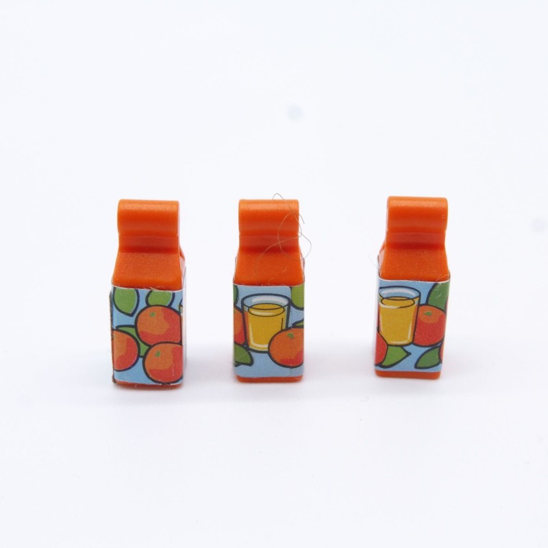 Playmobil 21423 Playmobil Lot of 3 Bottles of Fruit Juice