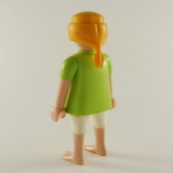 Playmobil Modern Green and White Woman with Bare Feet