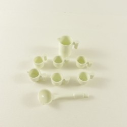 Playmobil 22771 Playmobil White Dishes Safari 3433 3413 3189