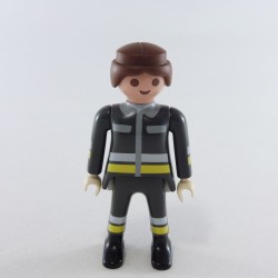 Playmobil 26275 Playmobil Woman Firefighter Gray Outfit
