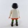 Playmobil Green & Orange man with Boots Chestnut & White Waistcoat