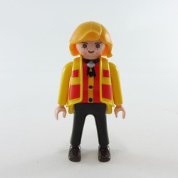 Playmobil 14107 Playmobil Femme Moderne Gilet Jaune et Rouge