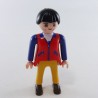 Playmobil 26267 Playmobil Femme Moderne Jaune Rouge et Bleu