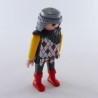 Playmobil 28757 Playmobil Man Knight Gray and Yellow Scales Silver Red Boots