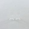 Playmobil 28849 Playmobil Lot de 2 Verres à Pieds Transparents