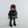 Playmobil 29039 Playmobil Gray Police Officer with Bulletproof Vest