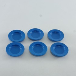 Playmobil 29137 Playmobil Set of 6 Blue Plates