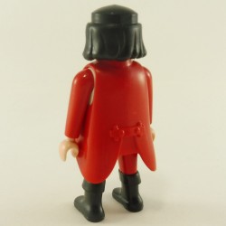 Playmobil Red and White Pirate with Red Coat