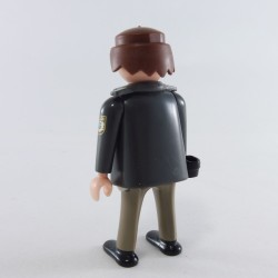 Playmobil Homme Policier Gris
