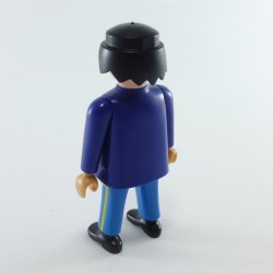 Playmobil Soldat Nordiste Points et Traits Jaunes Chaussures Noires Trait Jaune Mains Beiges