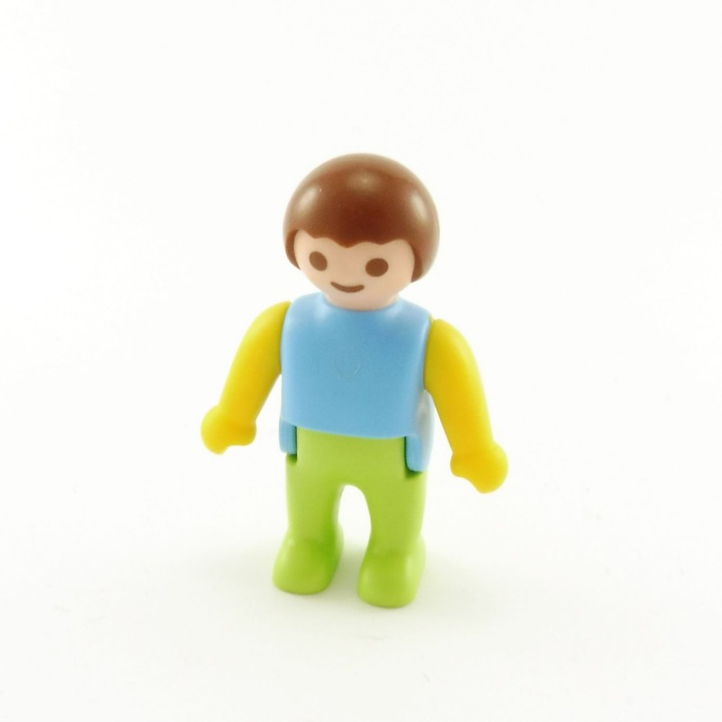 Playmobil 15008 Playmobil Bébé Bleu Vert Jaune 4668