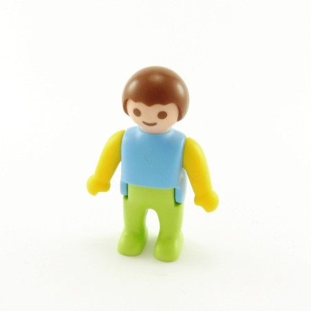 Playmobil 15008 Playmobil Bébé Bleu Vert Jaune 4668