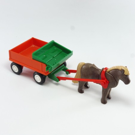 Playmobil 10671 Playmobil Pony with Cart Pony Club