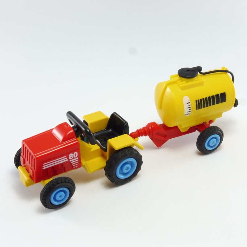 Tien jaar Kolonisten Onbepaald Playmobil Child Tractor with Tank Trailer