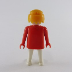 Playmobil Homme Rouge et Blanc Vintage Mains Fixes 3544