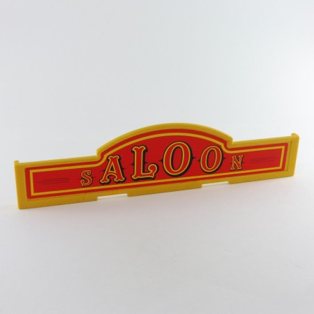 Playmobil 7332 Playmobil Enseigne Saloon Rouge Maison Vintage Western 3461