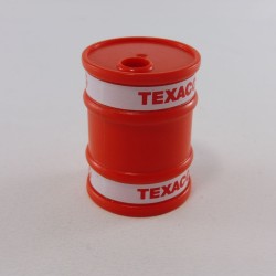 Playmobil 18403 Playmobil Red can Orange Texaco with Lid