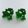 Playmobil Lot de 2 Grands Feuillages verts pour Arbre