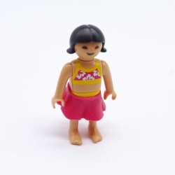 Playmobil 31811 Playmobil Asian Girl Yellow Top with Pink Skirt 9426