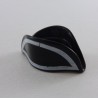 Playmobil 11519 Playmobil Black Bicorne Hat with White Border