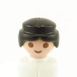 Playmobil 22203 Playmobil Cheveux pour Homme Petite Queue Noir Soldat