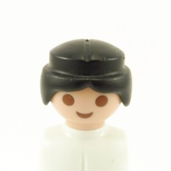Playmobil 22203 Playmobil Man's Black Small Queue Hairs for Soldier
