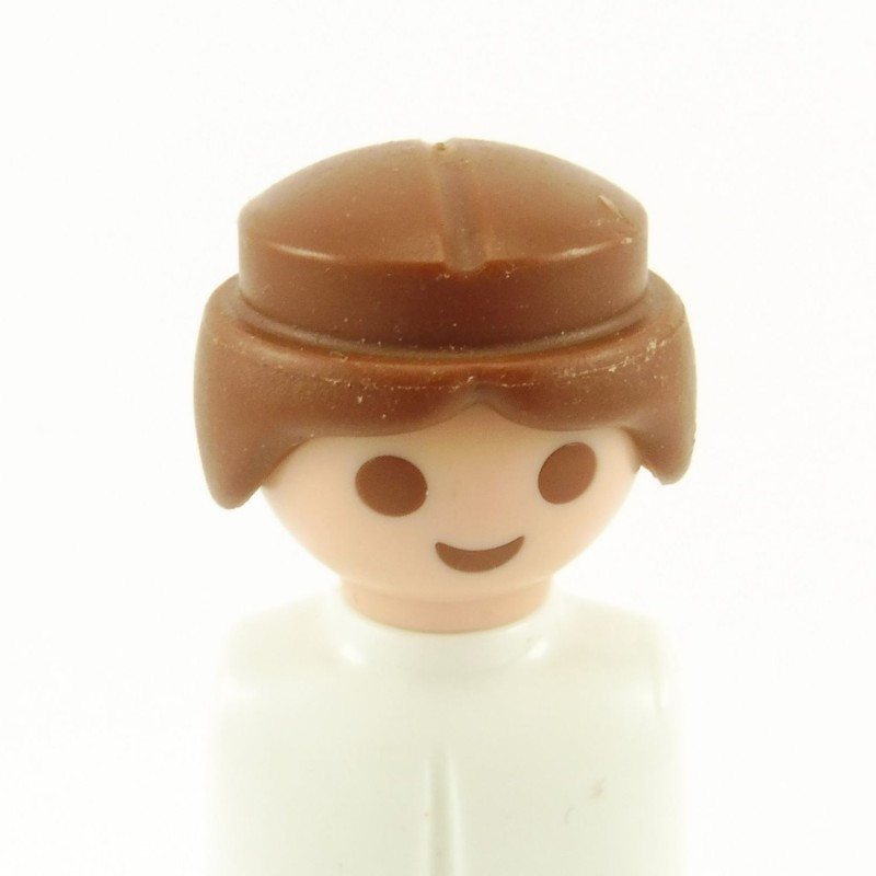 Playmobil 22205 Playmobil Man's Brown Small Queue Hairs for Soldier