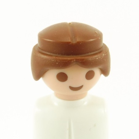 Playmobil 22205 Playmobil Cheveux pour Homme Petite Queue Marron Soldat