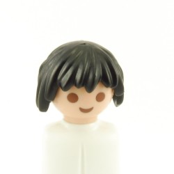 Playmobil 22217 Playmobil Man's Black Pirates Style Small Queue Hairs