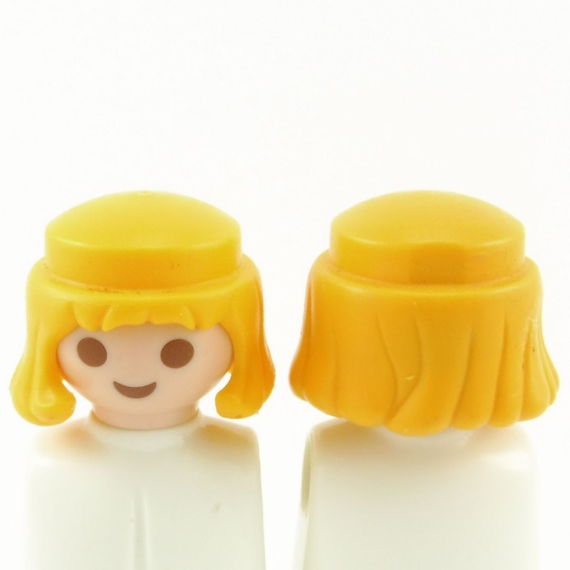 Playmobil 13521 Playmobil Lot de 2 Cheveux pour Homme Moyen Age Jaunes