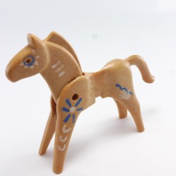 Playmobil 1633 Playmobil Light Brown Indian Horse 1st Generation