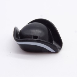 Playmobil 17350 Black Tricorn Hat with White Band