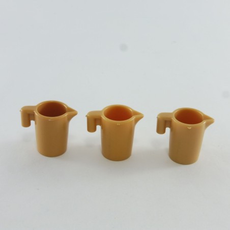 Playmobil 29172 Playmobil Set of 3 Brown Carafes Hospital 3495