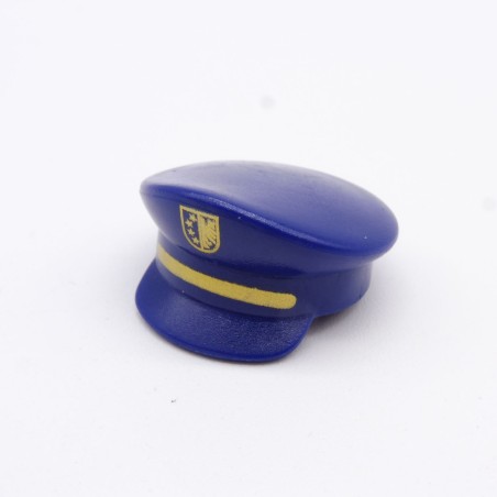 Playmobil 18086 Casquette Bleue Logo Doré