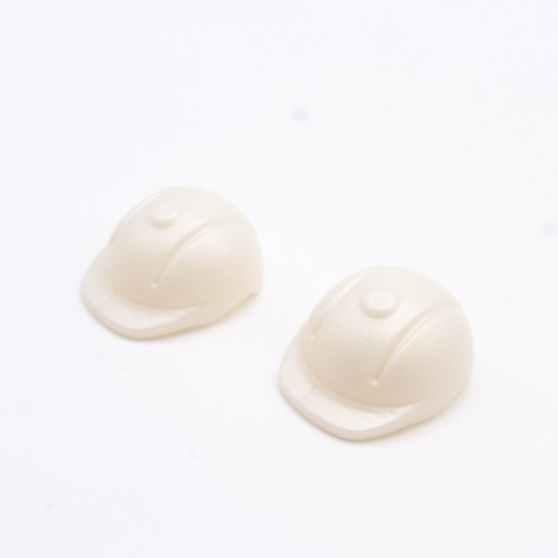 Playmobil 5182 Pack of 2 Children's White Caps