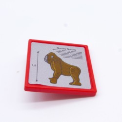 Playmobil 30768 Playmobil Red Sign Zoo 3240 3243 Gorilla