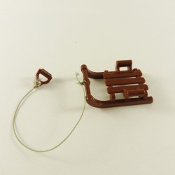 Playmobil 15846 Playmobil Sled Brown Child with Handle