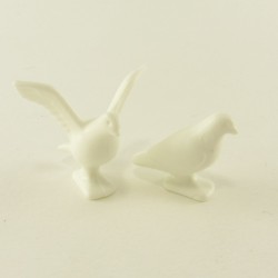 Playmobil 24221 Playmobil Lot of 2 White Pigeons