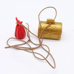 Playmobil 1004 Golden Rope and Red Baluchon Chest 4886 5589