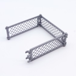 Playmobil 17838 Gray Grid Rabbit Enclosure