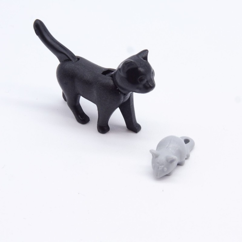 Playmobil 17699 Chat Noir avec Petite Souris Grise