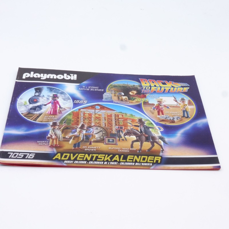 Playmobil Retour vers le futur 3 Calendrier de l'avent