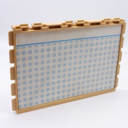 Playmobil 18947 Large Full Wall Wallpaper Blue a little dirty Maison 5300 small breakage