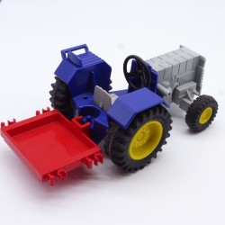 Playmobil Tracteur du Cirque Romani 3734 incomplet et Jante Cassée